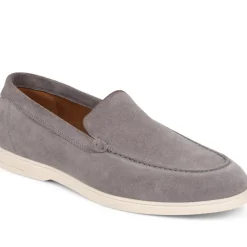 Raiden Suede Loafers - Grey Suede