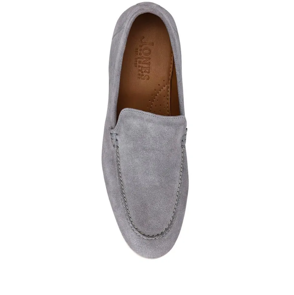 Raiden Suede Loafers - Grey Suede