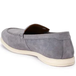 Raiden Suede Loafers - Grey Suede