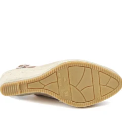 Raisa Leather Buckle Fasten Espadrilles - Sand Suede