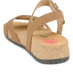 Relife Buckle & Adjustable Fasten Sandals - Tan