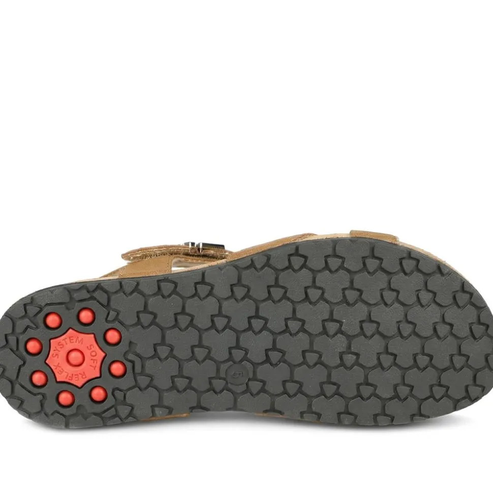 Relife Buckle & Adjustable Fasten Sandals - Tan
