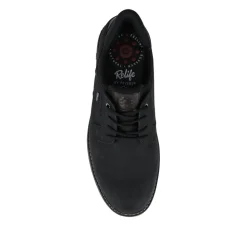 Relife Wide Fit Lace-Up Shoes - Black