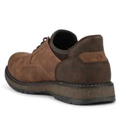 Relife Wide Fit Lace-Up Shoes - Tan