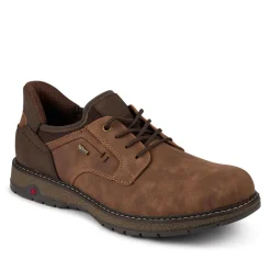Relife Wide Fit Lace-Up Shoes - Tan