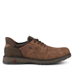 Relife Wide Fit Lace-Up Shoes - Tan