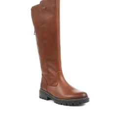 Remonte Dorndorf Leather Long Boots - Tan