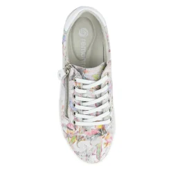 Remonte Wide Fit Leather Trainers - Multi
