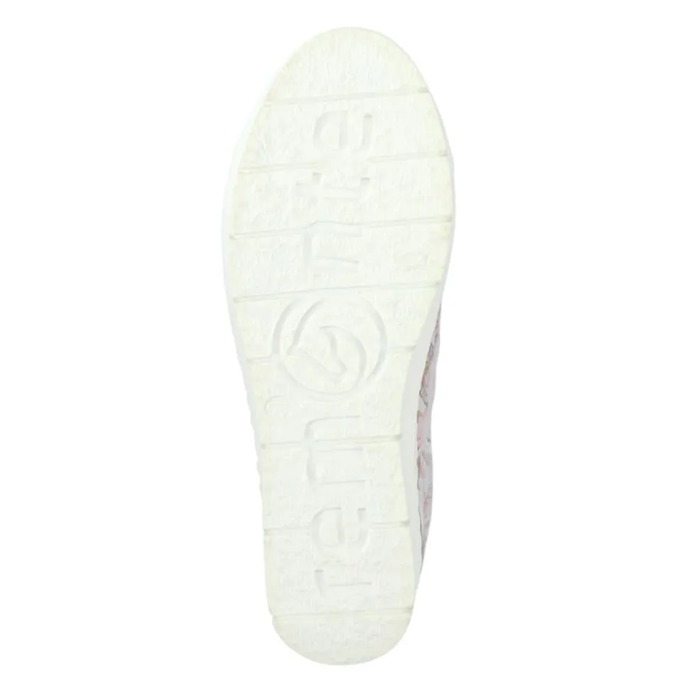 Remonte Wide Fit Leather Trainers - Multi