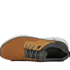 Rieker Breathable Bungee Lace Trainers - Yellow