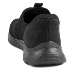 Rieker Elasticated Slip On Trainers - Black