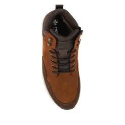 Rieker Extra Wide Cushioned Walking Boots - Brown