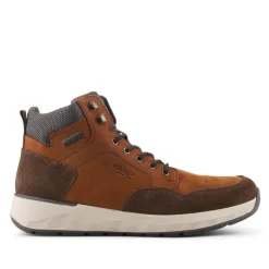 Rieker Extra Wide Cushioned Walking Boots - Brown