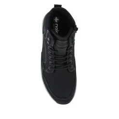 Rieker Extra Wide Cushioned Walking Boots - Navy