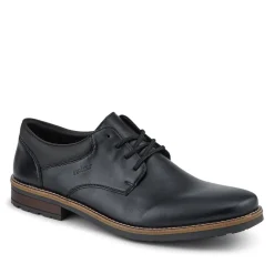Rieker Extra-Wide Lace-Up Shoes - Black