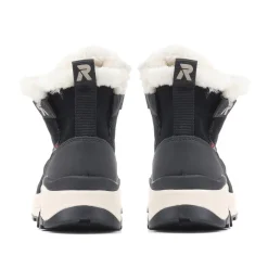Rieker Fleece Lined Hiker Boots - Black