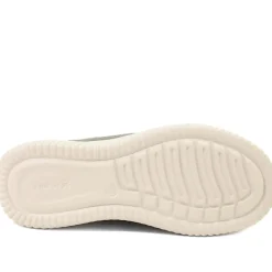 Rieker Lace Up Low Top Trainers - Khaki