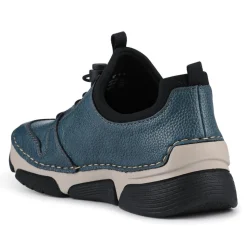 Rieker Lace-Up Trainers - Blue