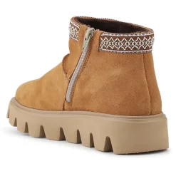 Rieker Leather Cushioned Shoes - Tan