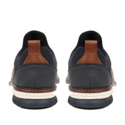 Rieker Leather Trainers - Tan