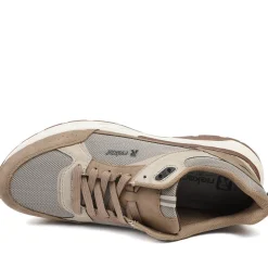 Rieker Low Top Lace Up Trainers - Grey