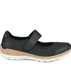 Rieker Nikita Mary Janes - Navy