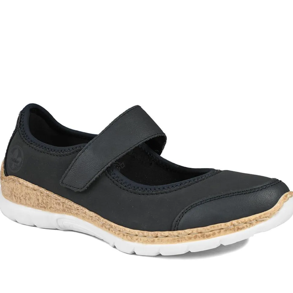 Rieker Nikita Mary Janes - Navy