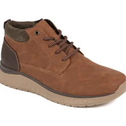 Rieker Pull-On Chukka Boots - Brown