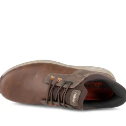 Rieker Slip On Bungee Lace Shoes - Brown