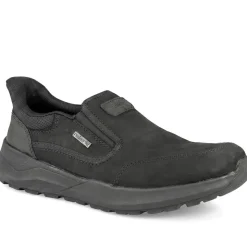 Rieker Slip On Grippy Shoes - Black