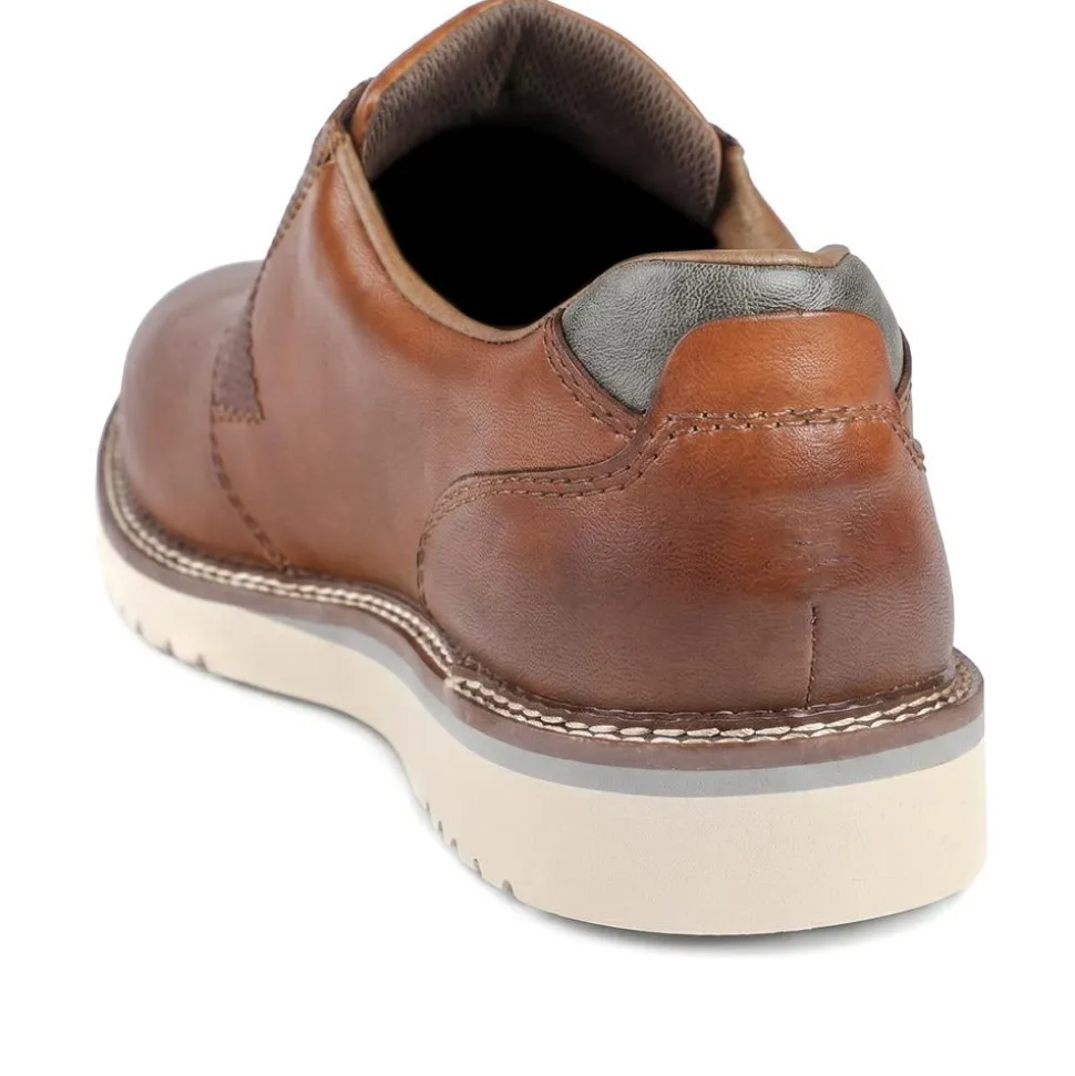 Rieker Smart Casual Lace Up Shoes - Brown