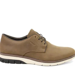 Rieker Smart Casual Lace Up Shoes - Taupe