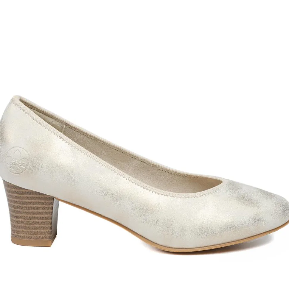 Rieker Smart Court Shoes - Gold