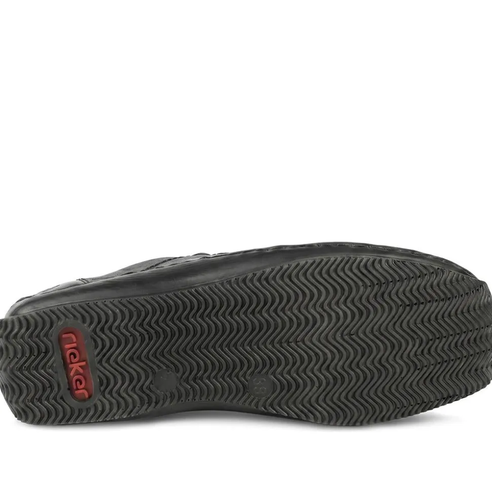 Rieker Smart Slip On Shoes With Grippy Outsole - Navy