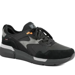Rieker Sport Lace Up Trainers - Black Multi