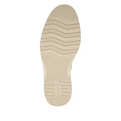 Rieker Wide Fit Leather Lace-Up Shoes - Tan Multi
