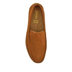 Rohan Wide Fit Leather Sheepskin-Lined Moccasins - Tan