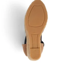 Rosabelle Lace Detail Espadrilles - Denim