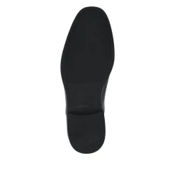 Rothbury Wide Fit Slip On Leather Loafers - Black