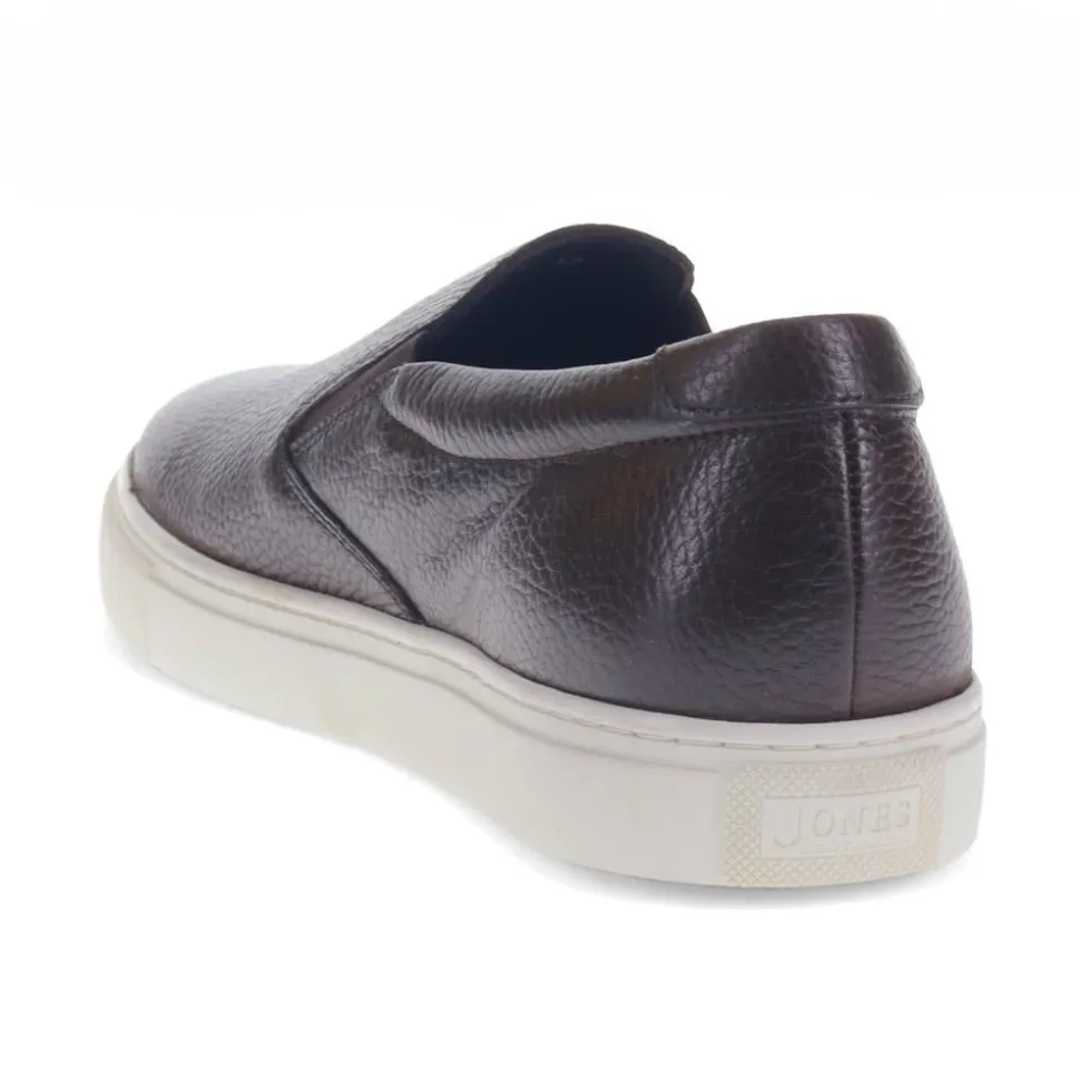 Ryden Leather Slip-On Shoes - Dark Brown
