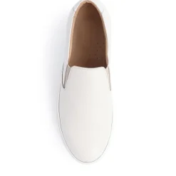 Ryden Leather Slip-On Shoes - Off White