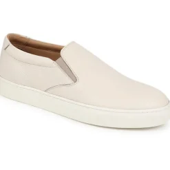 Ryden Leather Slip-On Shoes - Off White