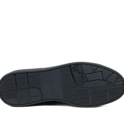 Salvador Leather Lace Up Trainers - Navy Leather