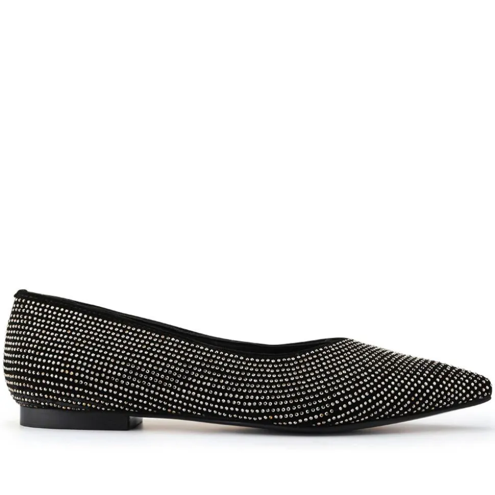 Sesame Embellished Pumps - Pewter