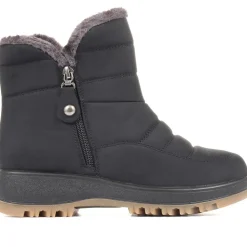 Shower-Proof Padded Boots - Black