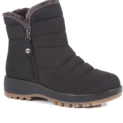Shower-Proof Padded Boots - Black