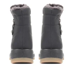 Shower-Proof Padded Boots - Black