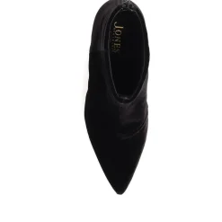 Sidonia Stiletto Heeled Ankle Boots - Black