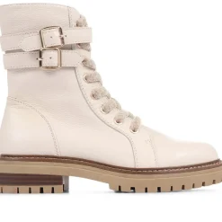 Simonetta Biker Boots - White