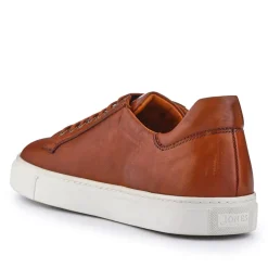 Simon Leather Men's Trainers - Tan